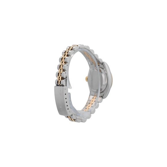 Rolex Ladies Datejust 26mm Champagne Jubilee Dia Dial Fluted Jubilee Band 69173 main image 9